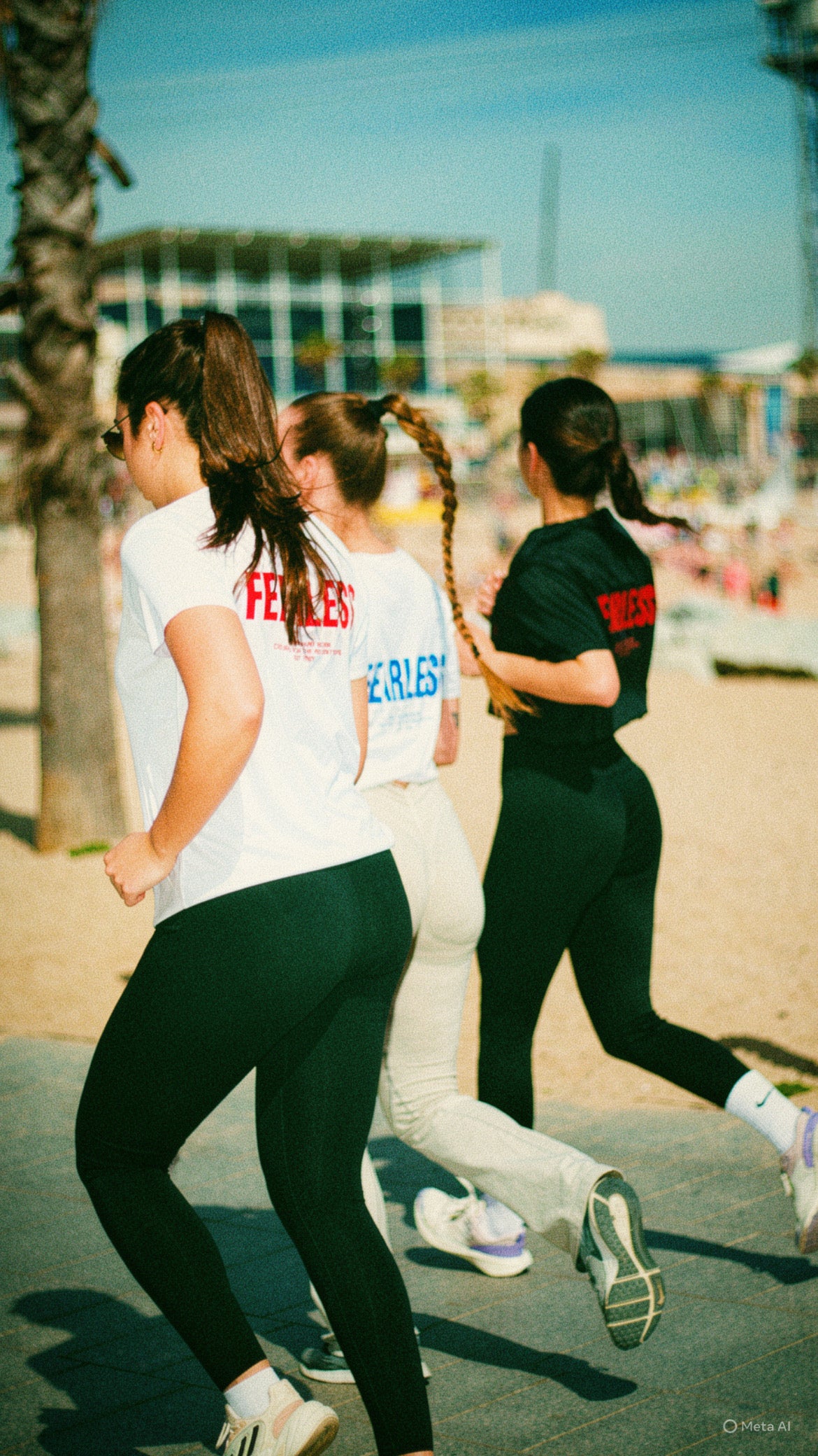 FEARLESS - Sports Tee Black