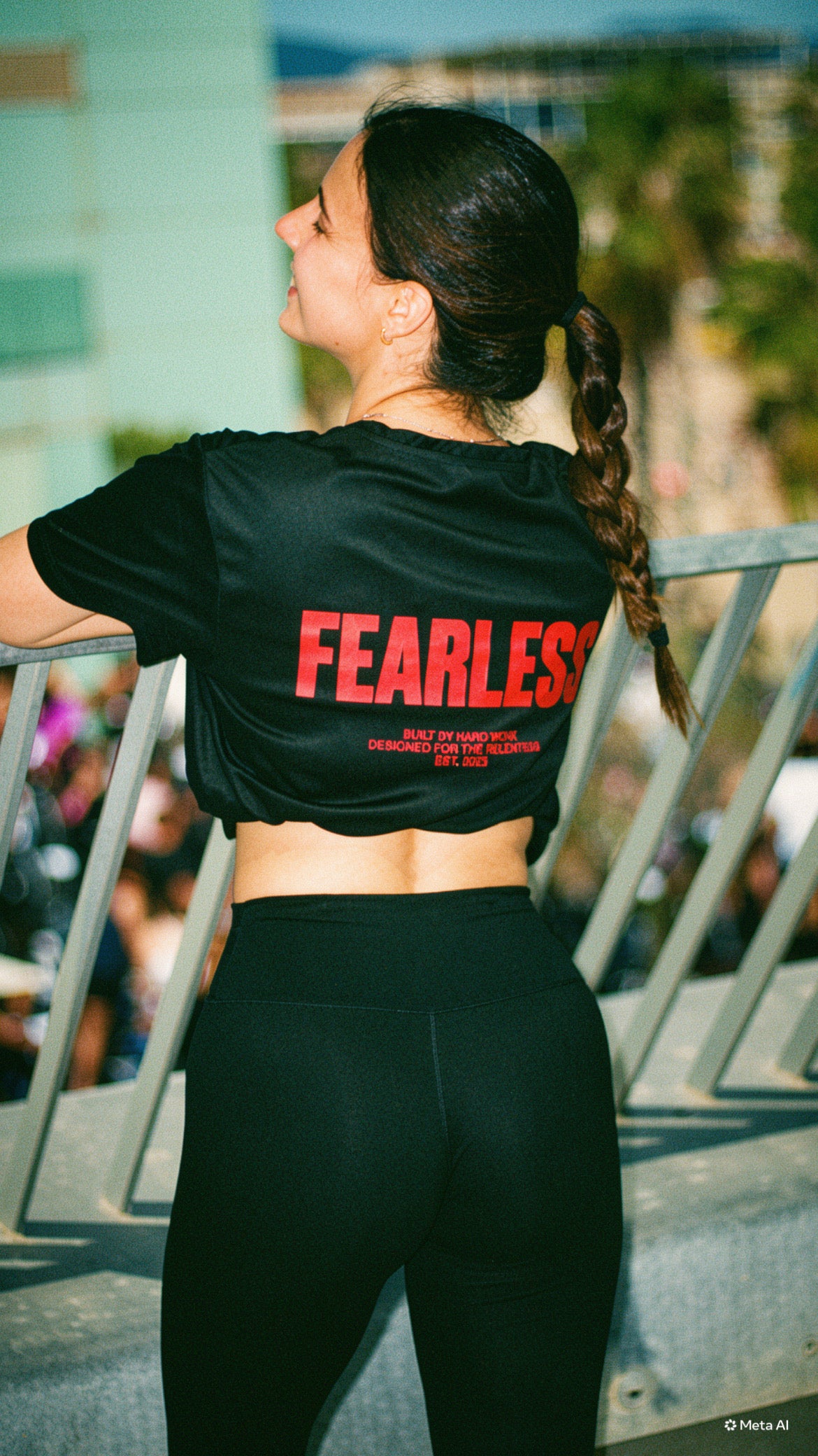 FEARLESS - Sports Tee Black