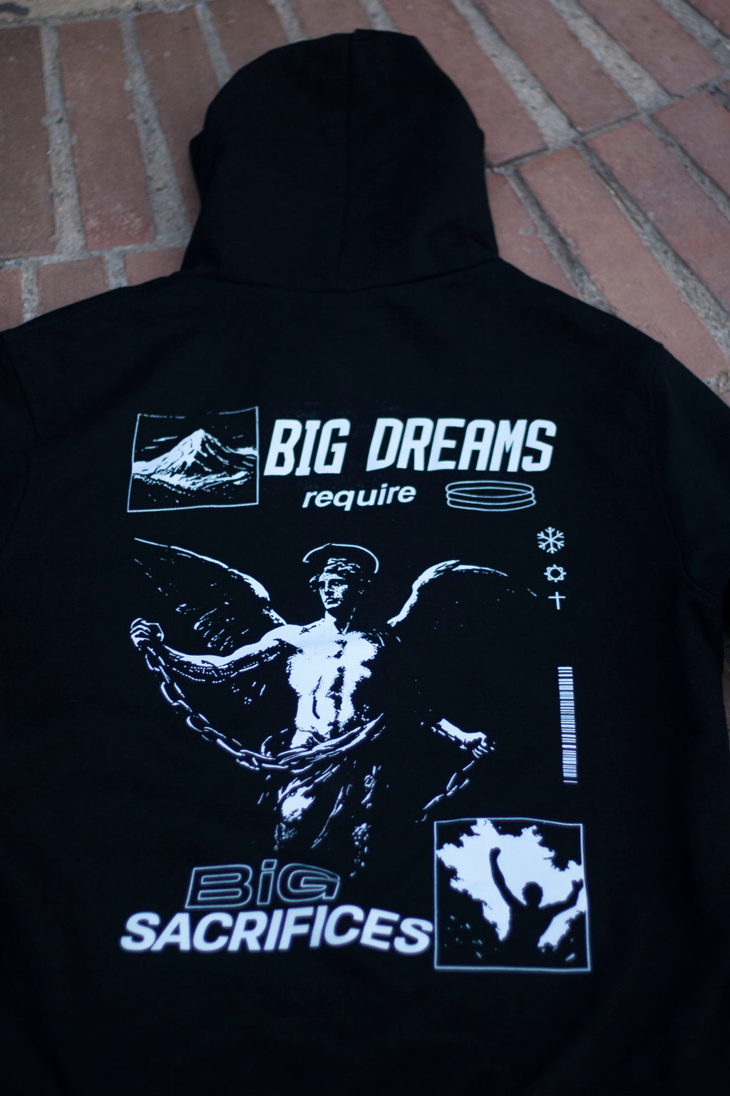 Sudadera BIG DREAMS - Negra