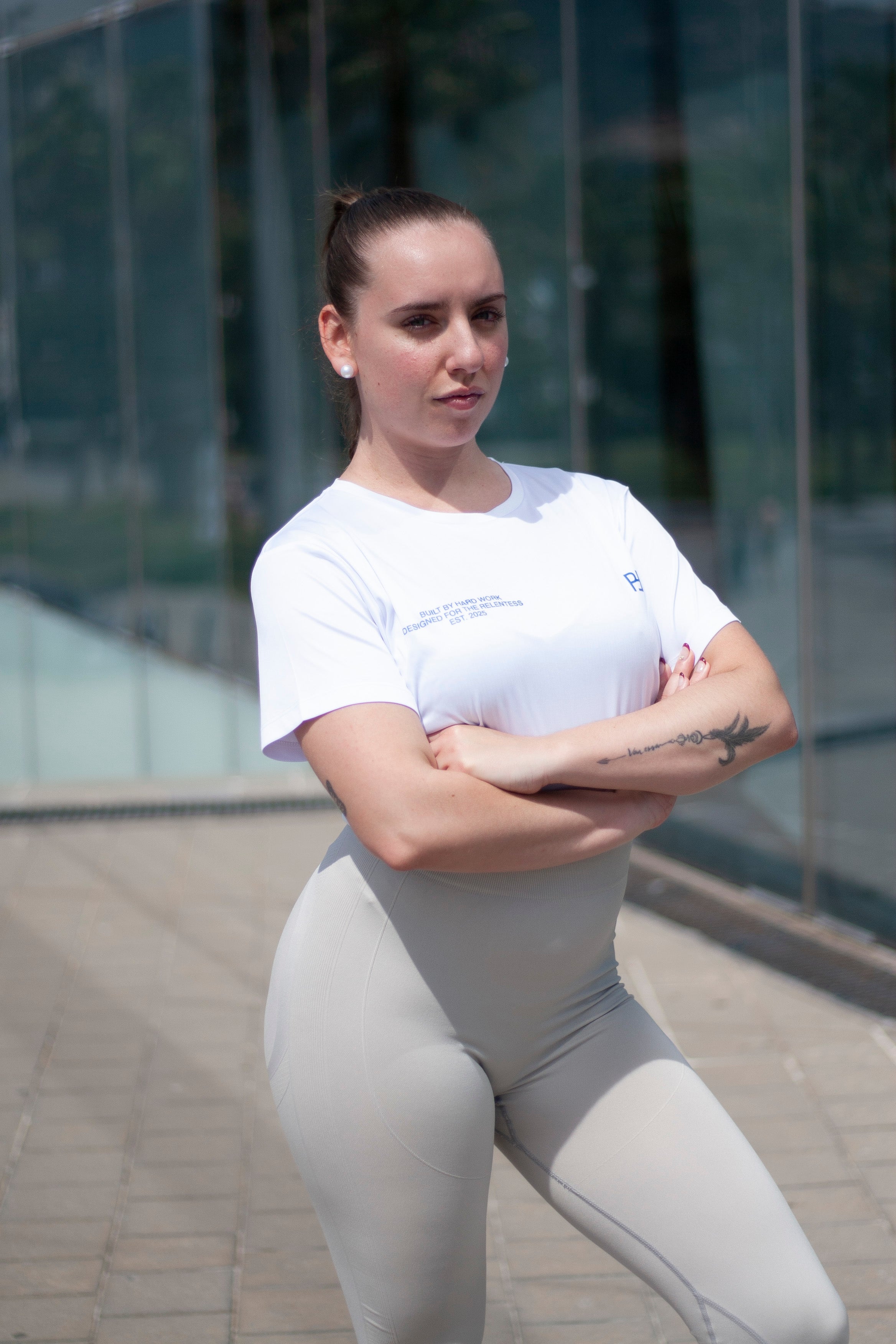 FEARLESS - Sports Tee White