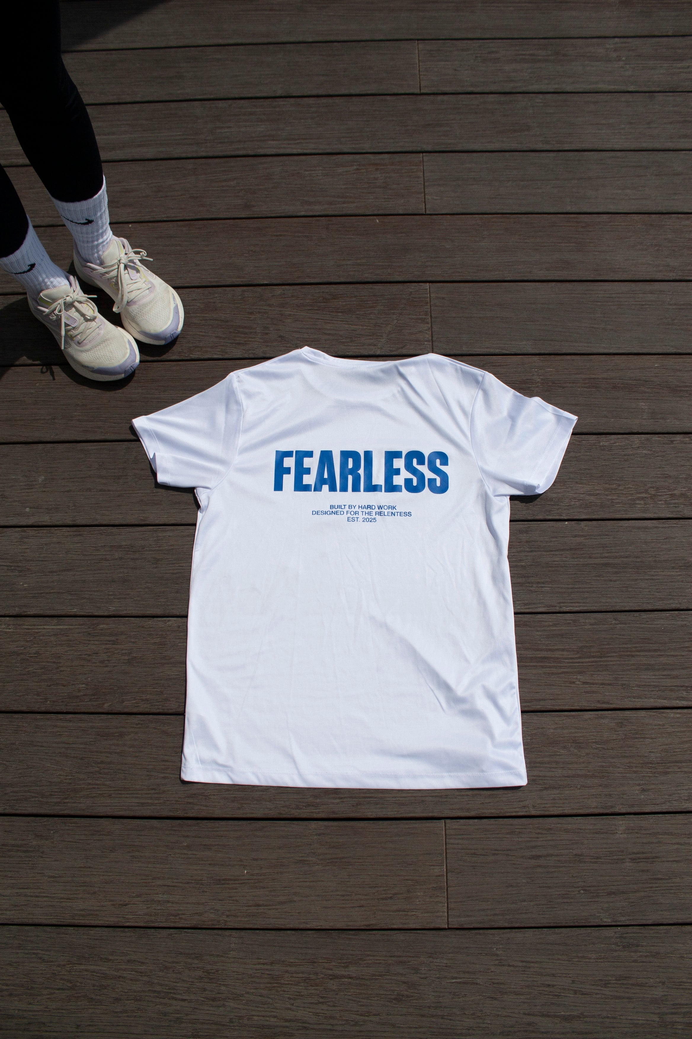 FEARLESS - Sports Tee White