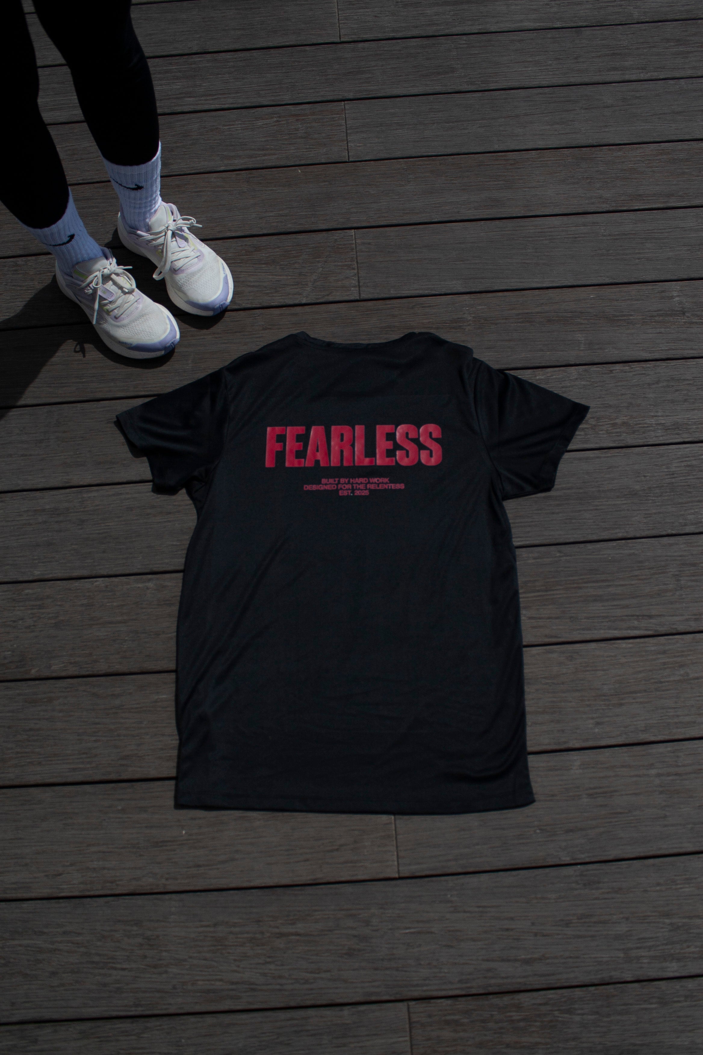 FEARLESS - Sports Tee Black