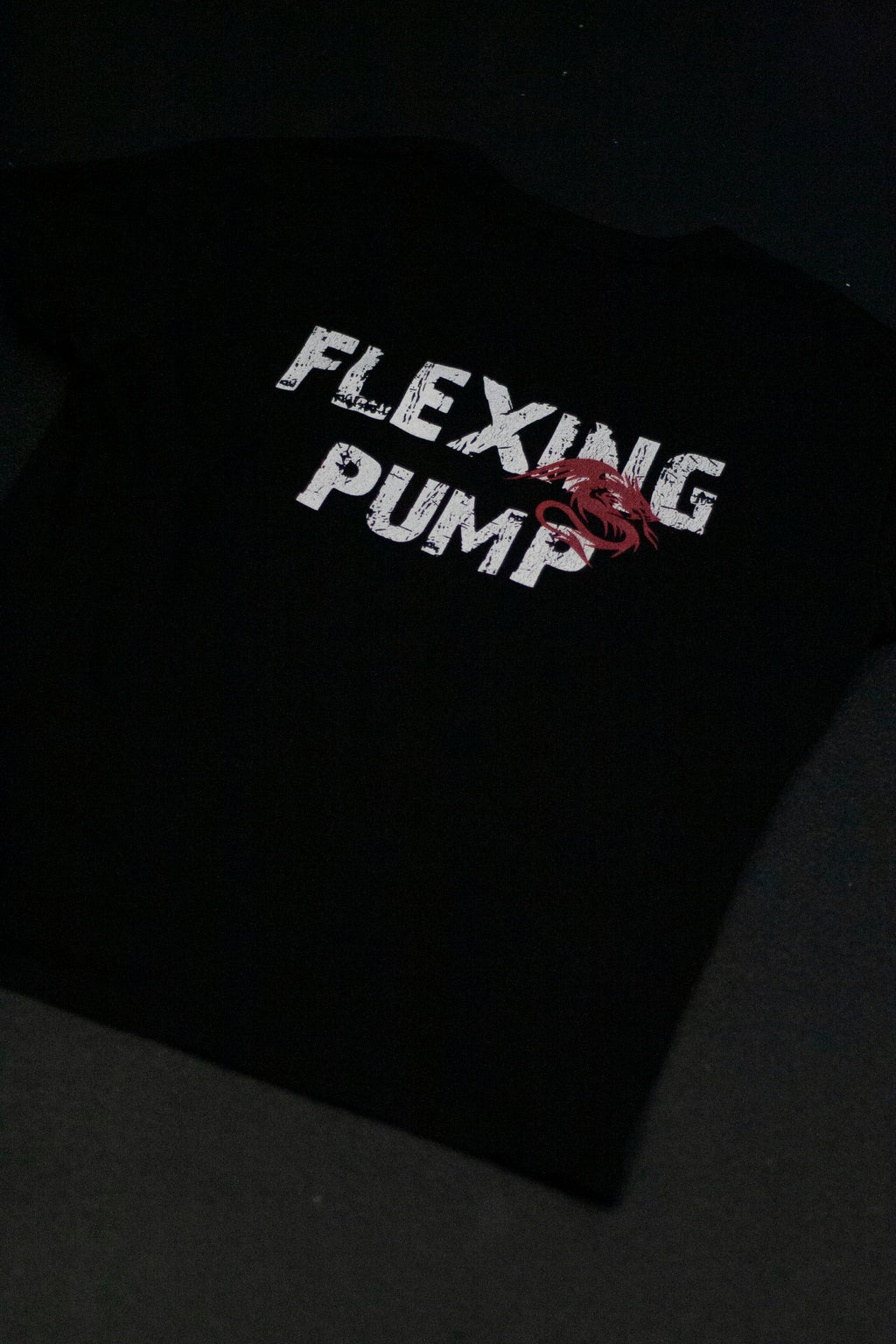 Camiseta Limited Edition FLEXING PUMP - Negra