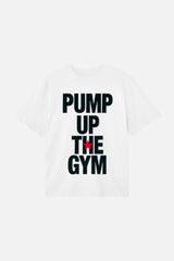 PUMP UP - Oversize Tee White