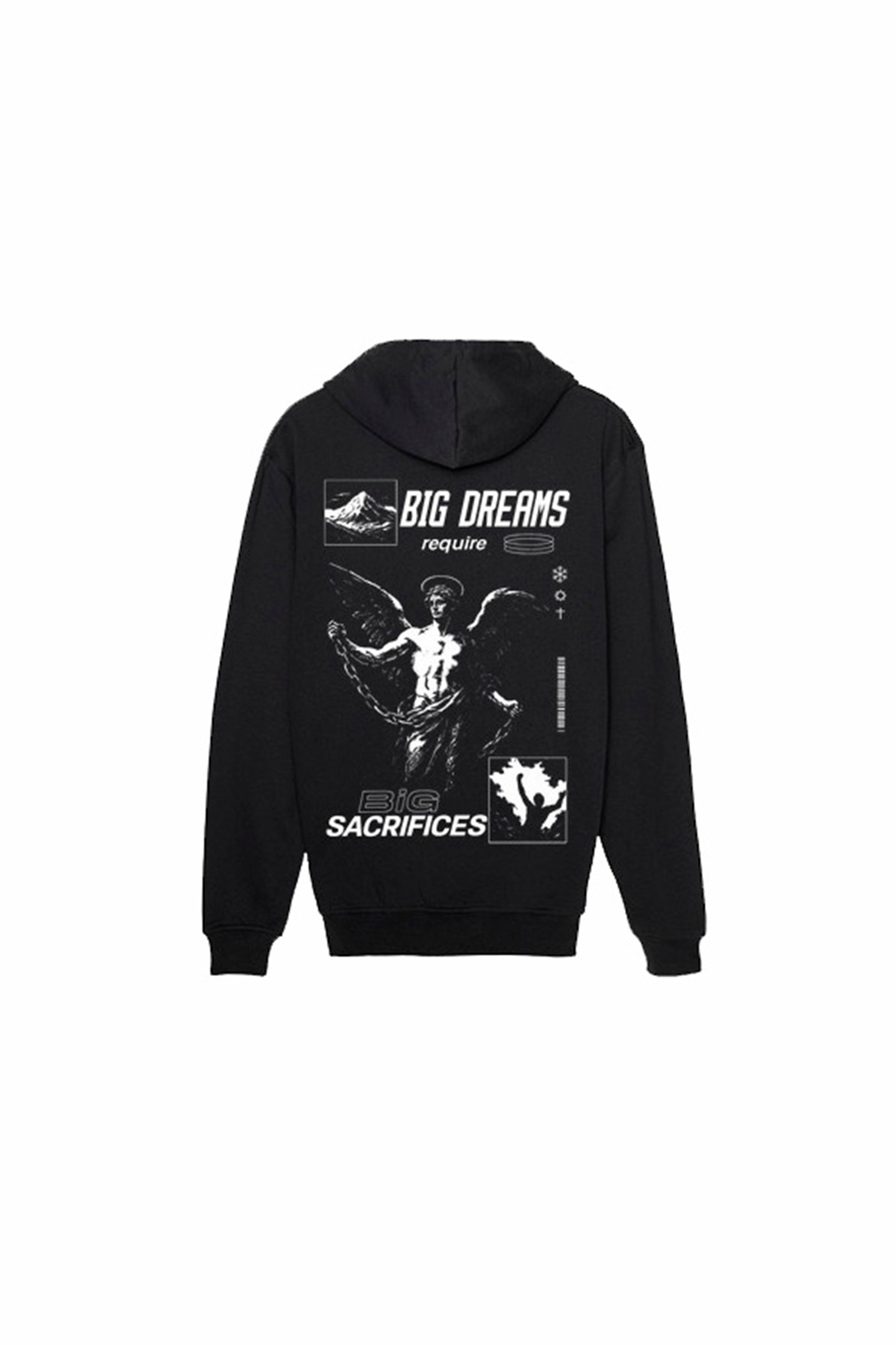 BIG DREAMS HOODIE BLACK