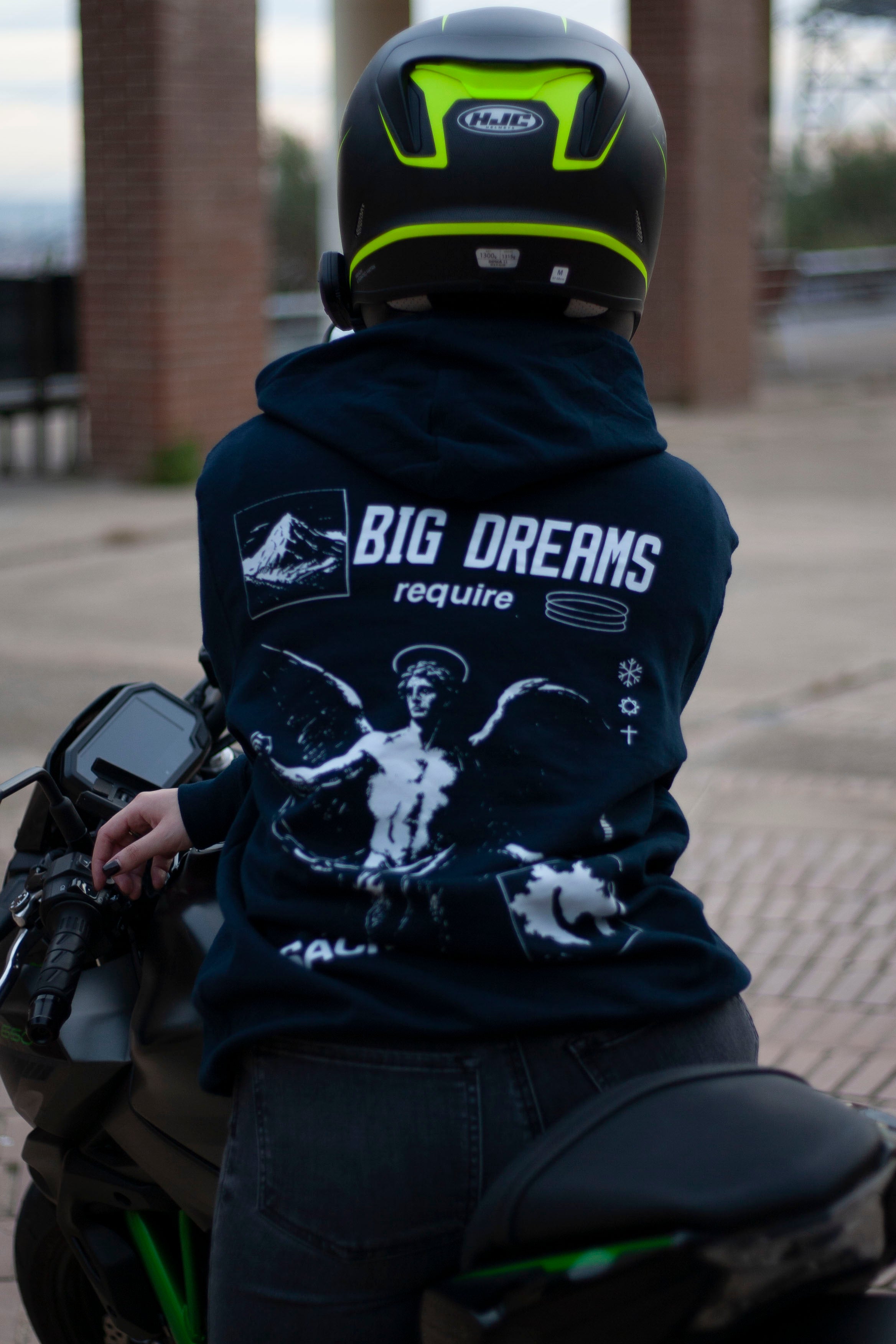 BIG DREAMS HOODIE BLUE