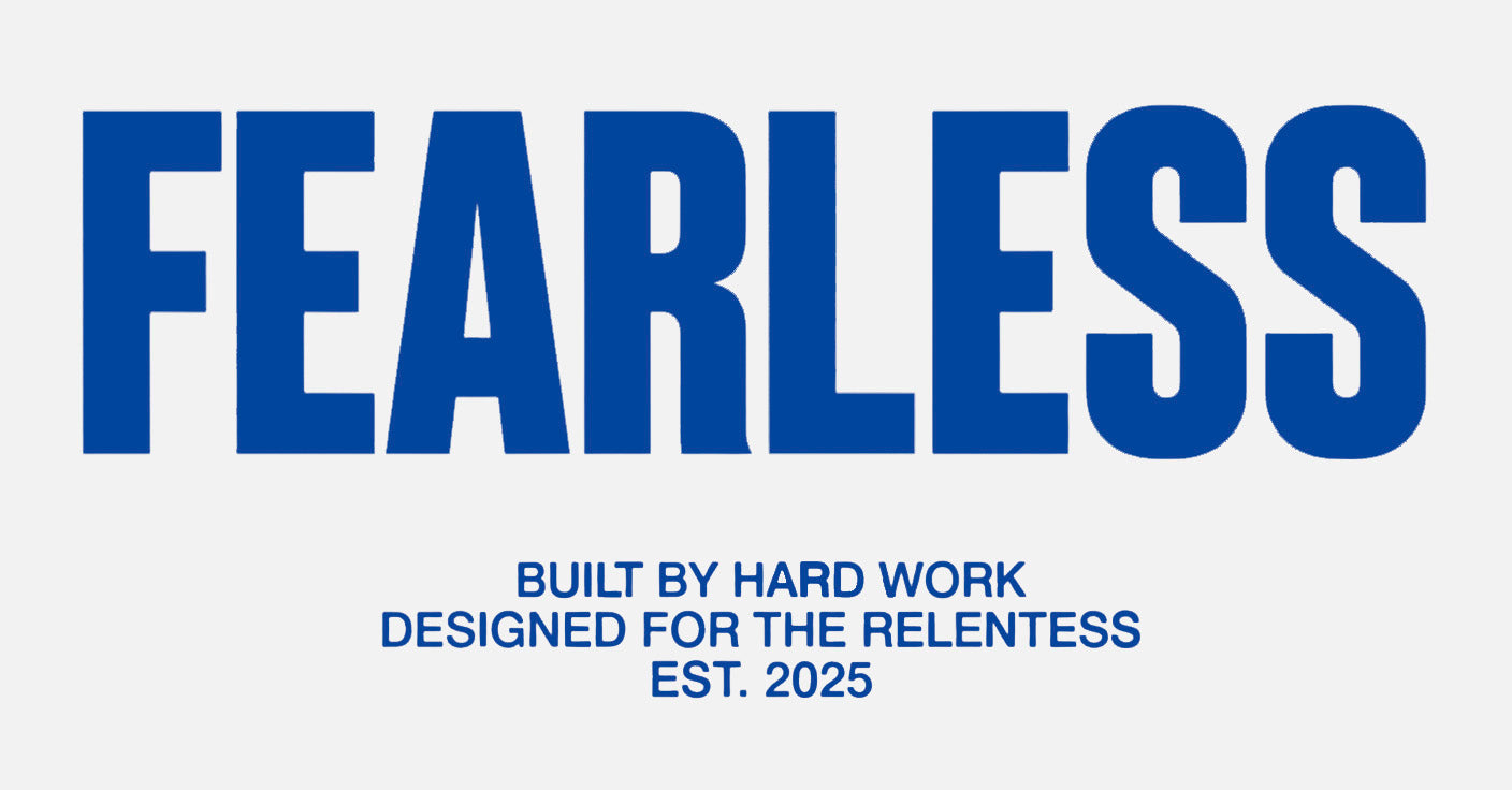 FEARLESS - Sports Tee White